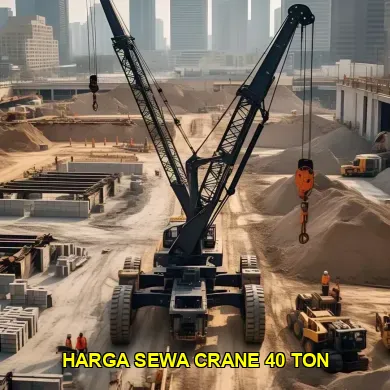 Harga Sewa Crane 40 Ton untuk Proyek Konstruksi Anda